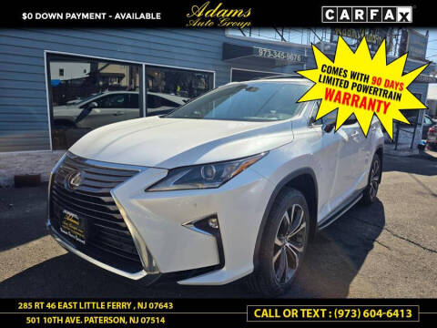 2018 Lexus RX 350L for sale at Adams Auto Group in Paterson NJ
