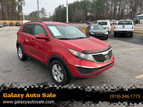 2012 Kia Sportage for sale at Galaxy Auto Sale in Fuquay Varina NC