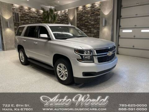 2020 Chevrolet Tahoe for sale at Auto World Used Cars in Hays KS