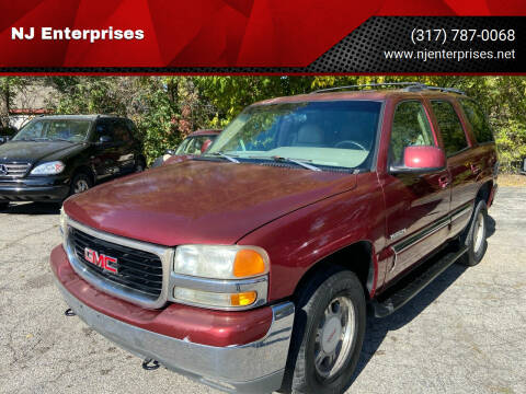 2002 GMC Yukon for sale at NJ Enterprises in Indianapolis IN