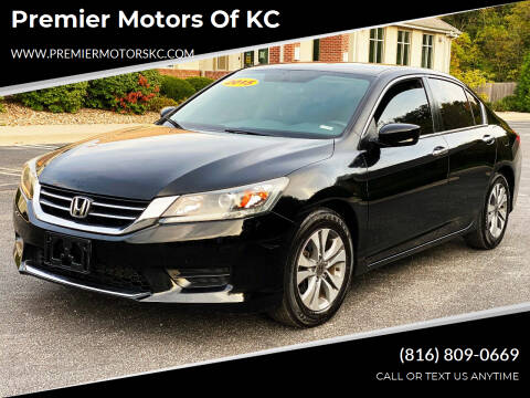 2015 Honda Accord for sale at Premier Motors of KC in Kansas City MO