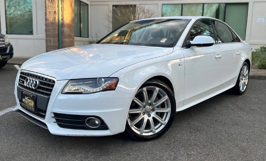 2012 Audi A4 for sale at TOP 1 AUTO SALES in Puyallup, WA