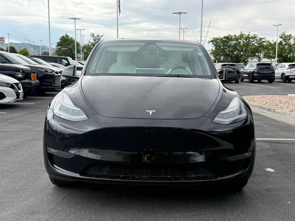 Black 2021 Tesla Model Y Long Range AWD Long Range 4dr Crossover 2