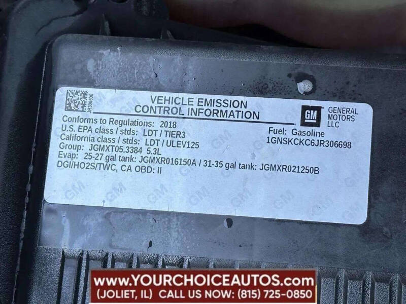 2018 Chevrolet Tahoe Premier