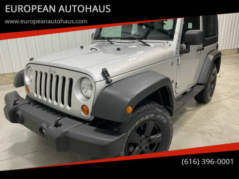 2007 Jeep Wrangler for sale at EUROPEAN AUTOHAUS in Holland MI