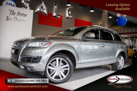 2015 Audi Q7 for sale at Quality Auto Center of Springfield in Springfield NJ