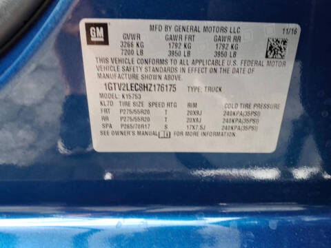 2017 GMC Sierra 1500
