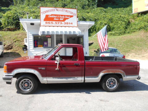1989 Ford Ranger for sale at Tennessee Valley Motor Co in Knoxville TN