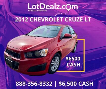 2012 Chevrolet Cruze for sale at Lot Dealz in Rockledge FL