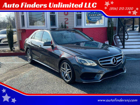 2016 Mercedes-Benz E-Class for sale at Auto Finders Unlimited LLC in Vineland NJ