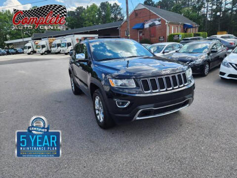 2015 Jeep Grand Cherokee for sale at Complete Auto Center , Inc in Raleigh NC