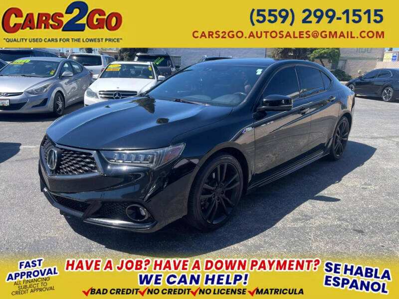 2018 Acura TLX for sale at Cars 2 Go in Clovis CA