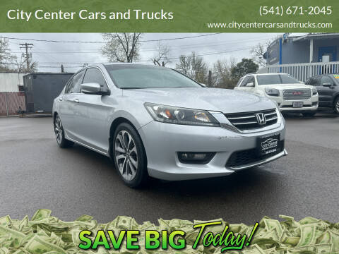 2015 Honda Accord for sale at City Center Cars and Trucks in Roseburg OR