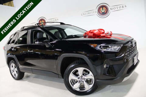 2021 Toyota RAV4 Hybrid for sale at Unlimited Motors in Fishers IN