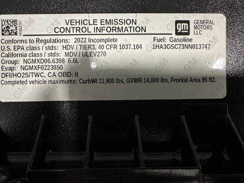 2022 Chevrolet Express 3500