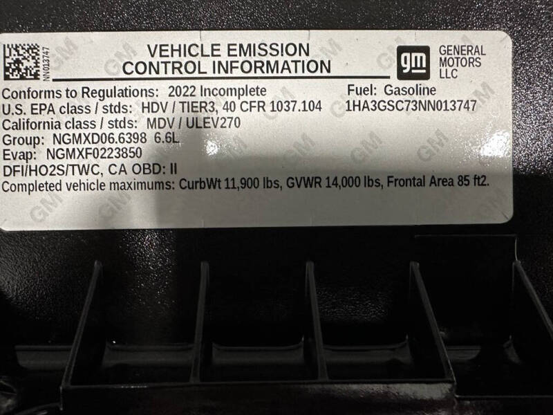 2022 Chevrolet Express 3500