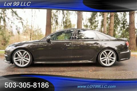 2016 Audi S6 for sale at LOT 99 LLC in Milwaukie OR