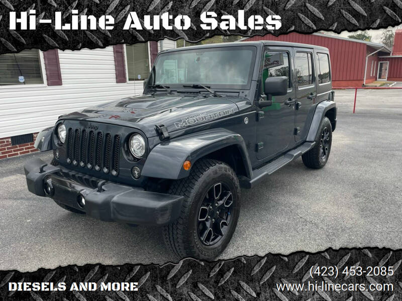 2017 Jeep Wrangler Unlimited for sale at Hi-Line Auto Sales in Athens TN