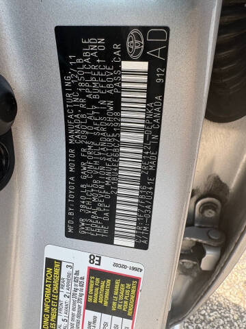 2011 Toyota Corolla LE