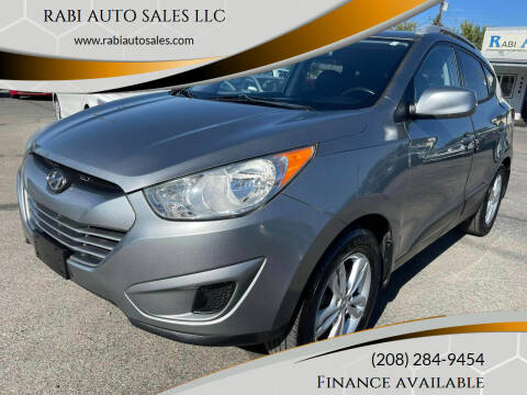 2010 Hyundai Tucson for sale at RABI AUTO SALES LLC in Garden City ID