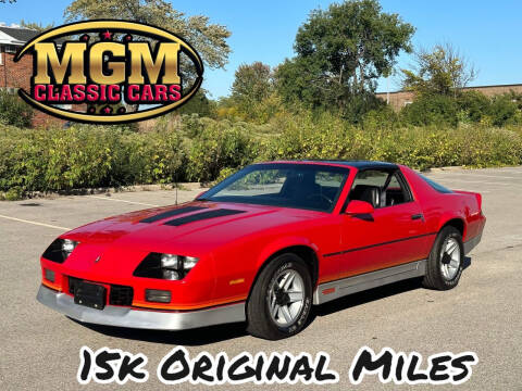 1986 Chevrolet Camaro for sale at MGM CLASSIC CARS in Addison IL