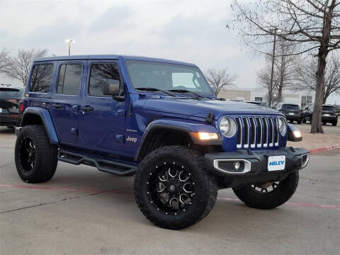 2020 Jeep Wrangler Unlimited for sale at HILEY MAZDA VOLKSWAGEN of ARLINGTON in Arlington TX