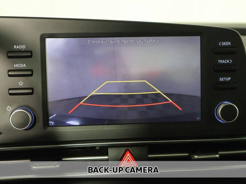 2023 Hyundai Elantra Hybrid Blue