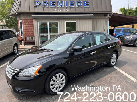 2013 Nissan Sentra for sale at Premiere Auto Sales in Washington PA