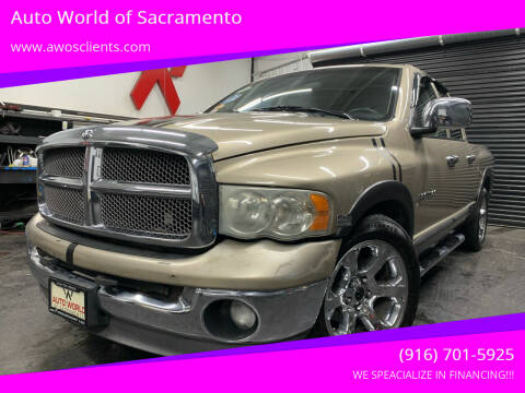 2004 Dodge Ram 1500 for sale at Auto World of Sacramento Stockton Blvd in Sacramento CA
