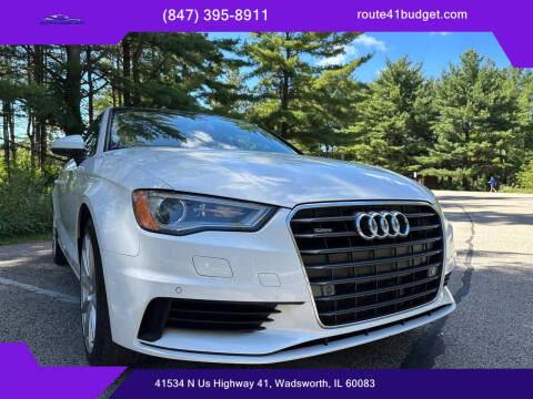 2015 Audi A3 for sale at Route 41 Budget Auto in Wadsworth IL