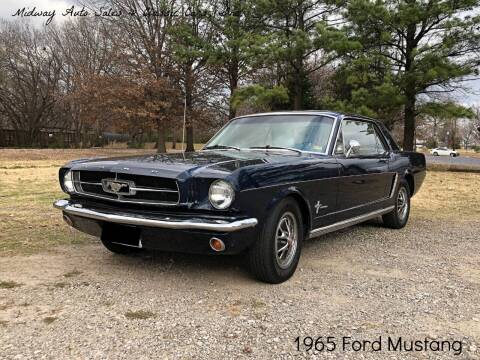 1965 Ford Mustang for sale at MIDWAY AUTO SALES & CLASSIC CARS INC in Fort Smith AR