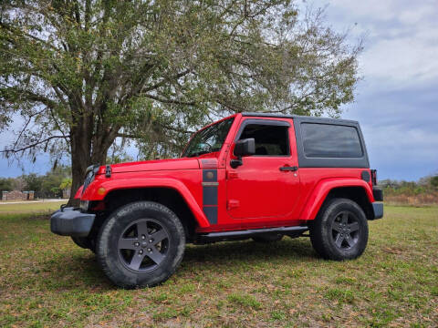 2016 Jeep Wrangler for sale at Specialty Motors LLC in Land O Lakes FL