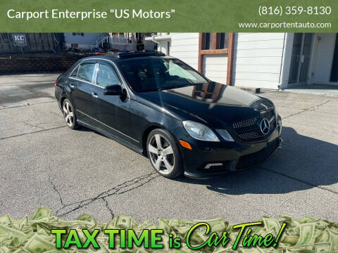2011 Mercedes-Benz E-Class for sale at Carport Enterprise "US Motors" in Kansas City MO