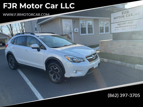 2013 Subaru XV Crosstrek for sale at FJR Motor Car LLC in Mine Hill NJ