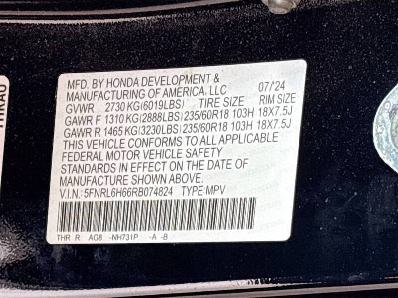 2024 Honda Odyssey EX-L