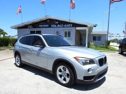 2014 BMW X1 for sale at One Vision Auto in Hollywood FL