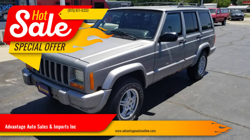2001 Jeep Cherokee for sale at Advantage Auto Sales & Imports Inc in Loves Park IL