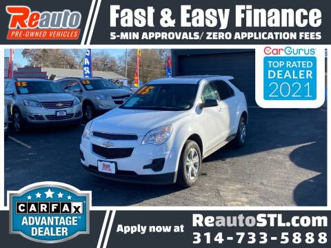 2015 Chevrolet Equinox for sale at Reauto in Saint Louis MO