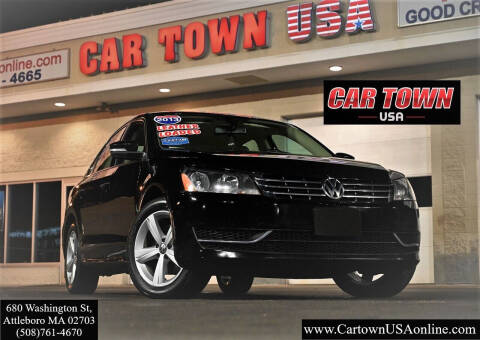 2013 Volkswagen Passat for sale at Car Town USA in Attleboro MA
