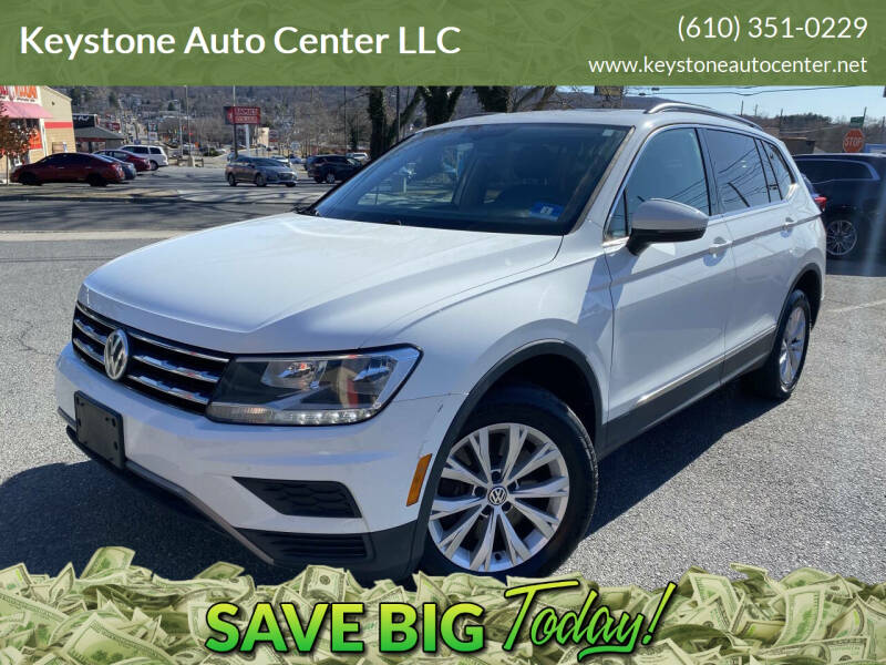 2018 Volkswagen Tiguan for sale at Keystone Auto Center LLC in Allentown PA