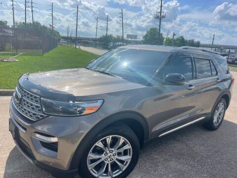 2021 Ford Explorer for sale at TWIN CITY MOTORS in Houston TX