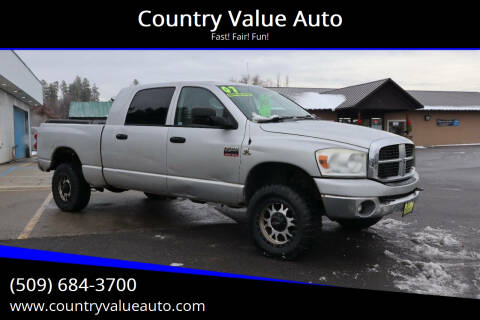 2007 Dodge Ram 3500 for sale at Country Value Auto in Colville WA