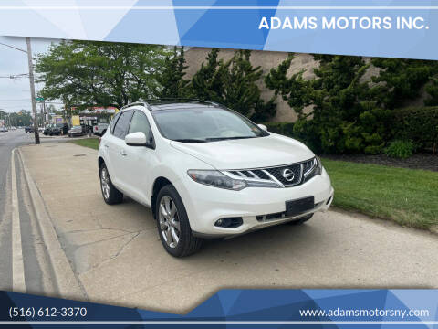 2013 Nissan Murano for sale at Adams Motors INC. in Inwood NY