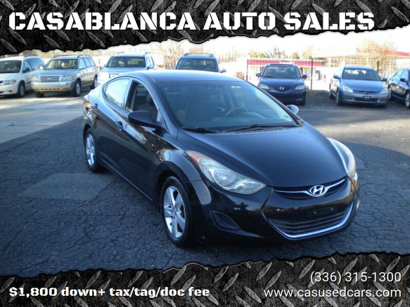 2013 Hyundai Elantra GLS
