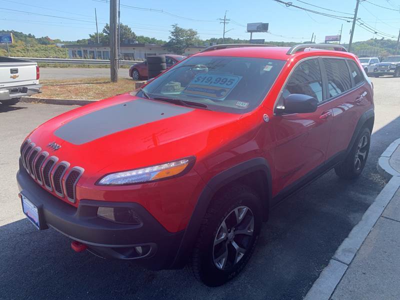 2017 Jeep Cherokee for sale at DC Trust, LLC in Peabody MA