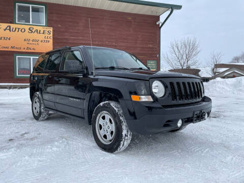 2016 Jeep Patriot for sale at H & G AUTO SALES LLC in Princeton MN