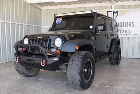 2013 Jeep Wrangler Unlimited for sale at 1st Class Motors in Phoenix AZ