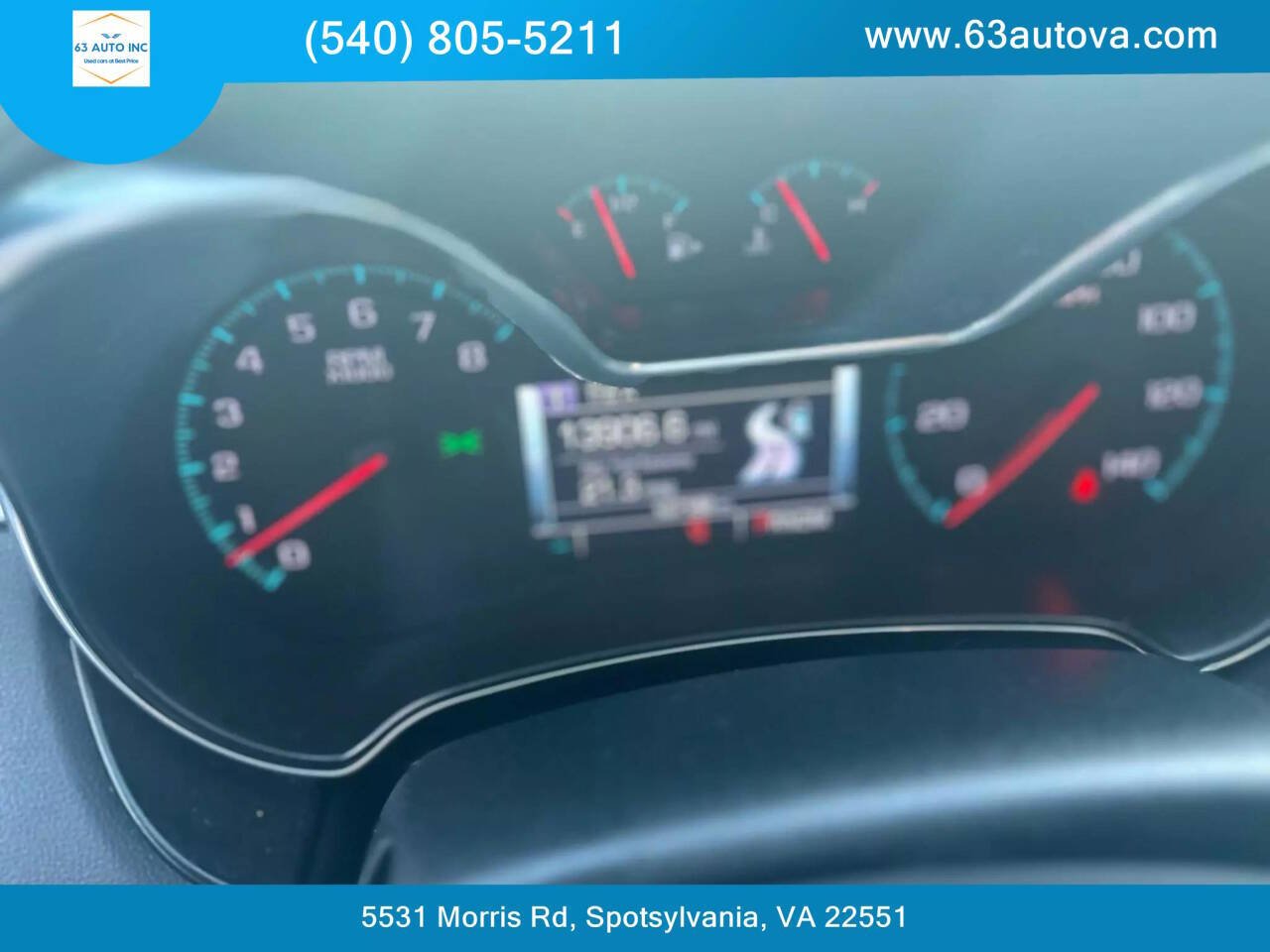 2015 Chevrolet Impala for sale at 63 Auto Inc in Spotsylvania, VA