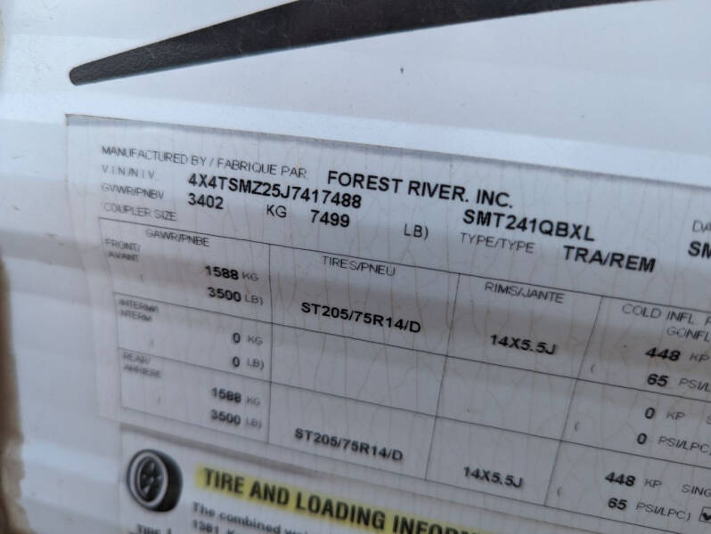 2018 Forest River Cruise Lite