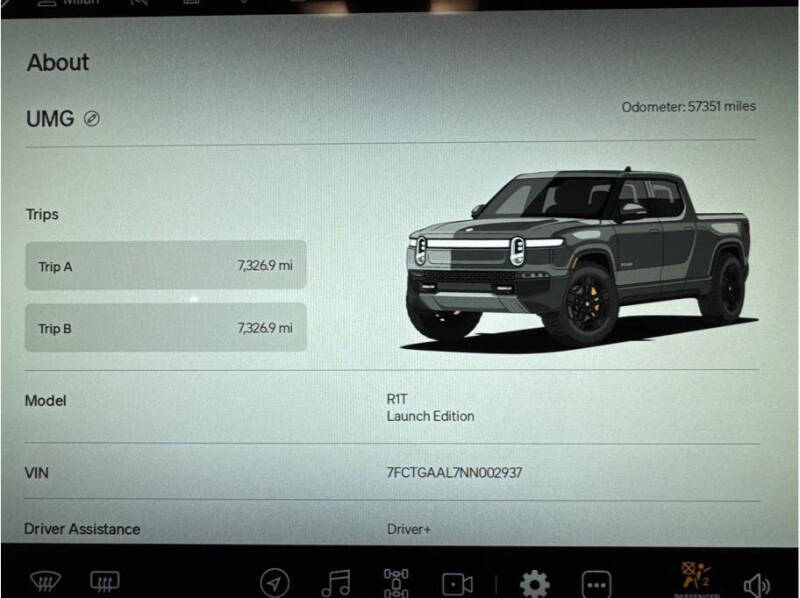 2022 Rivian R1T Launch Edition